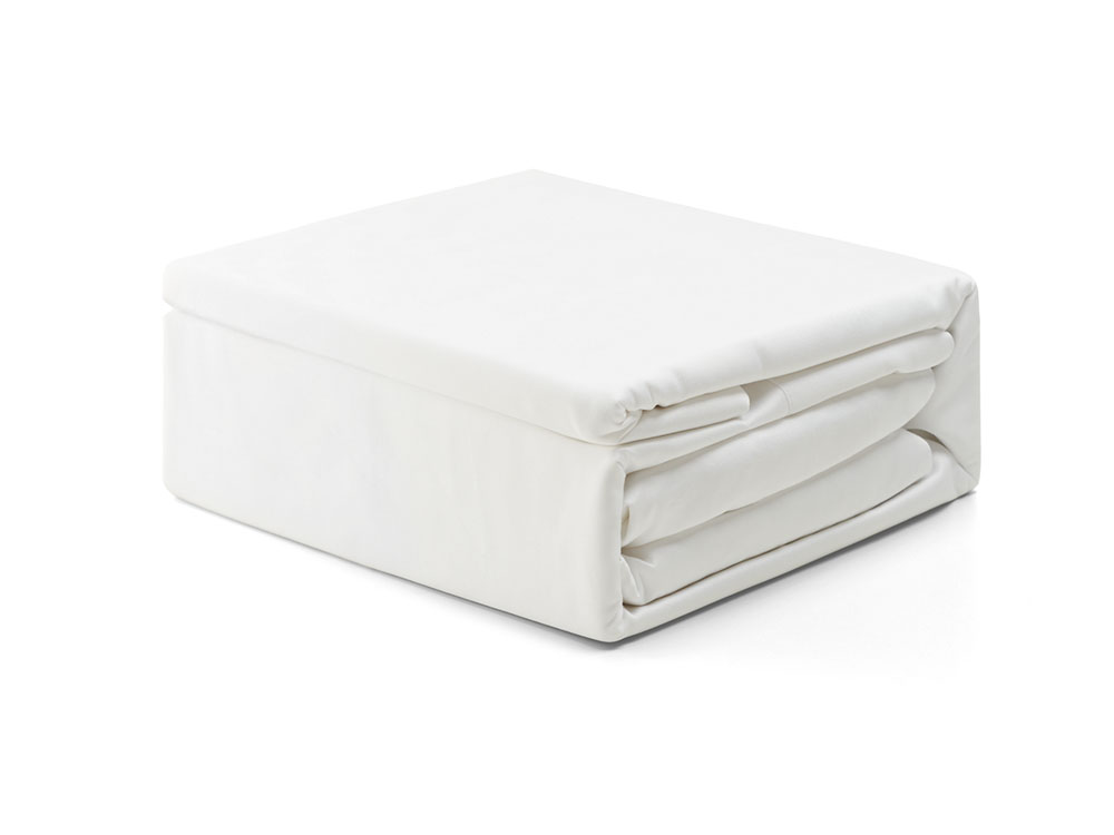 Bamboo King Single Bed Sheet Collection | White