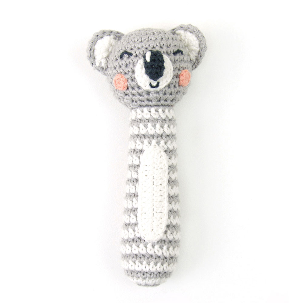 Weegoamigo - Handmade Crochet Rattles - Koala 