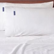 Bamboo King Single Bed Sheets - White