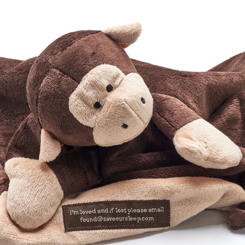 Factory Seconds Save Our Sleep Comforter Mizzie Monkey *Conditions apply