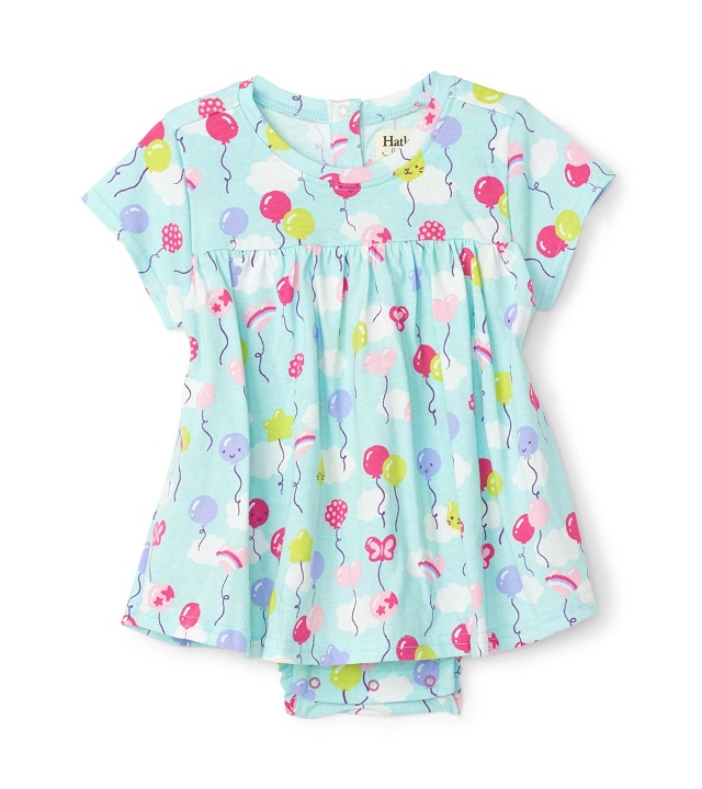 Hatley Party Balloons Baby One-Piece Dress